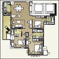 Centre Point Wireless Road, Bangkok - Tree Bedroom (Type H) 
