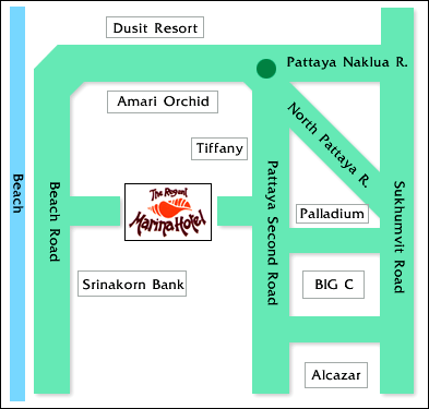 The Regent Marina Hotel, Pattaya - Room