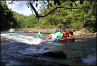 White Water Rafting, Chumphon 